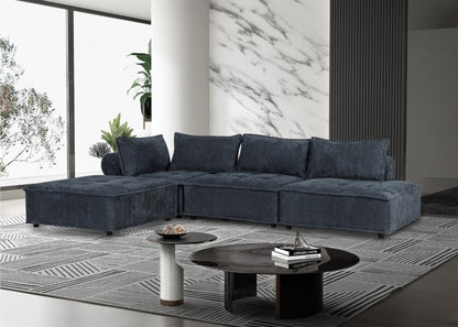 Konya Corner Sofa | Linen