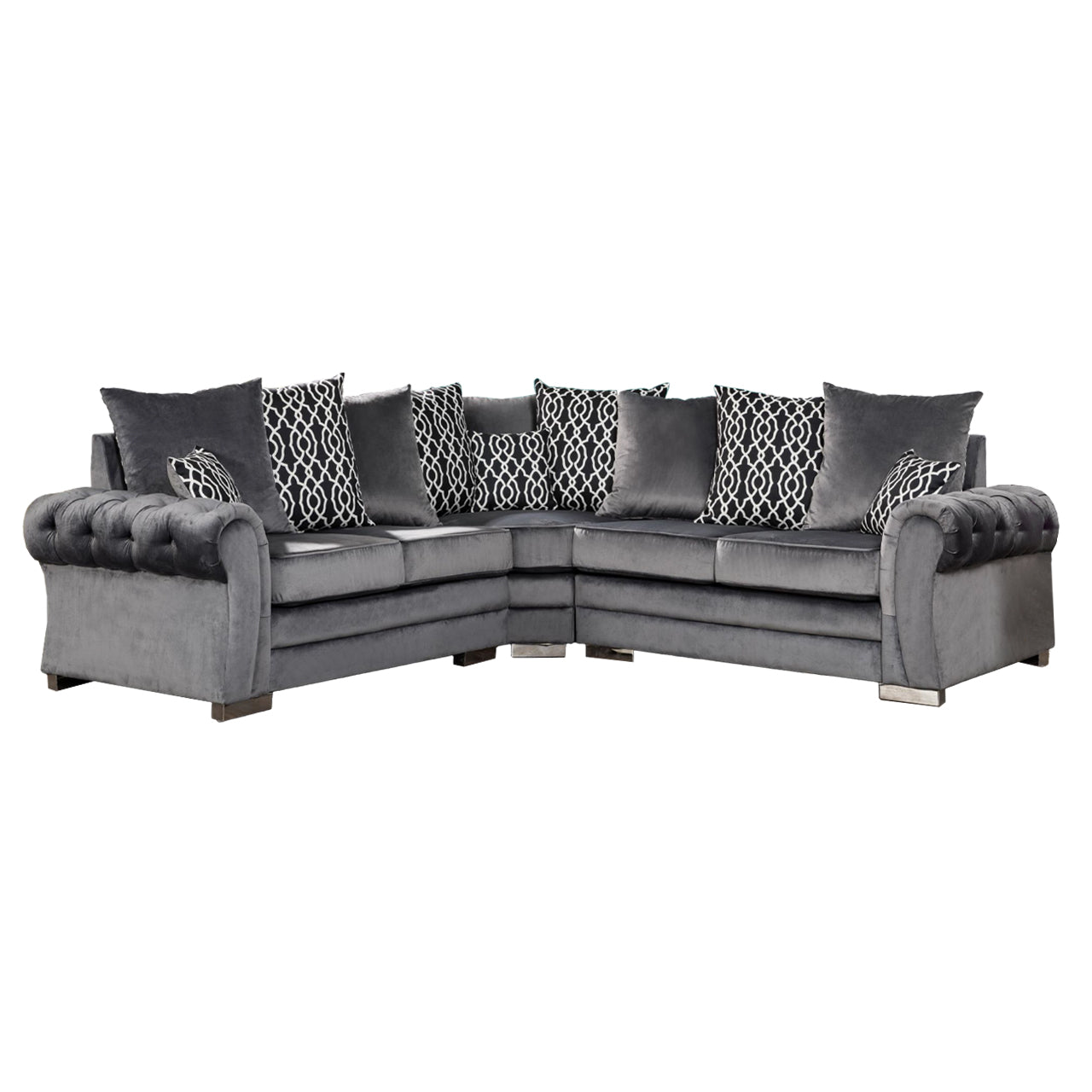 Verona Corner Sofa | Velvet