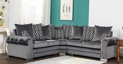 Verona Corner Sofa | Velvet