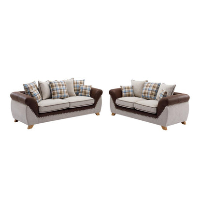 Cambridge Sofa and Loveseat Set | Chenille