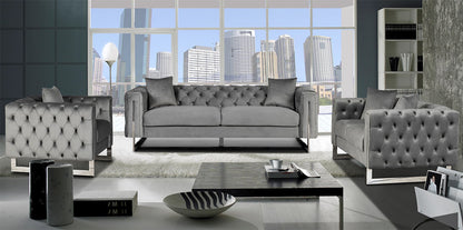 Fenzi Sofa and Loveseat Set | Velvet