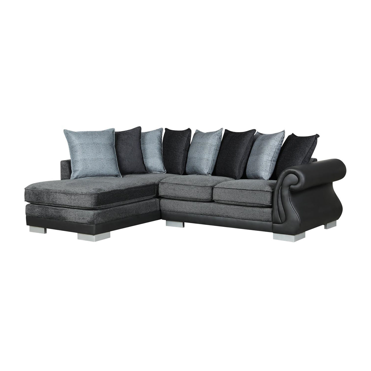 Hussy Corner Sofa | Chenille