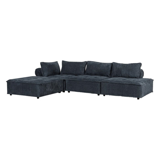 Konya Corner Sofa | Linen