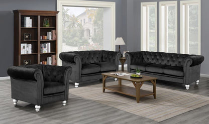 Lya Sofa and Loveseat Set | Velvet