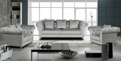 Mia Sofa and Loveseat Set | Velvet