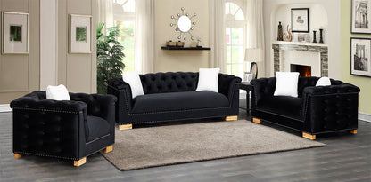 Newport Sofa and Loveseat Set | Velvet